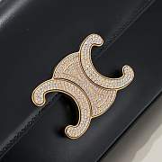 Celine Triomphe Gold Chain Size 20.5x10.5x4cm - 6