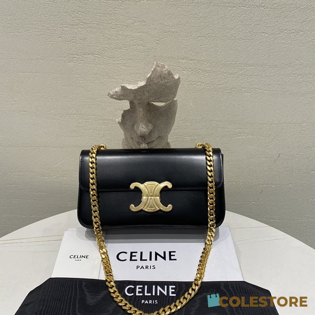 Celine Triomphe Gold Size 20.5x10.5x4cm - 1