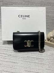 Celine Triomphe Silver Chain Size 20.5x10.5x4cm - 1