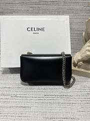 Celine Triomphe Silver Chain Size 20.5x10.5x4cm - 6