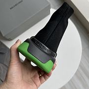 BALENCIAGA Speed 2.0 Lt Sneakers In Black/Green - 6