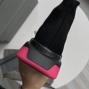 	 BALENCIAGA Speed 2.0 Lt Sneakers In Black/Pink  - 4