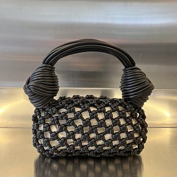 Bottega Veneta Jodie Black Size 24x15x5cm