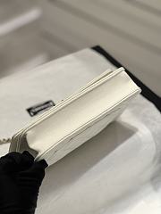 Chanel 23S C-Woc White Size 19x3x12cm - 3
