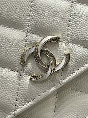 Chanel 23S C-Woc White Size 19x3x12cm - 4