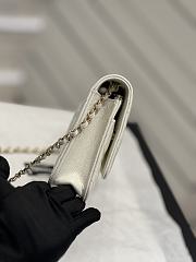 Chanel 23S C-Woc White Size 19x3x12cm - 5