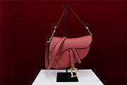 Dior Saddle Bag With Strap Size 25.5x20x6.5cm - 1