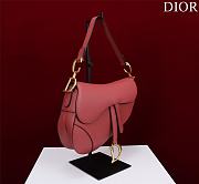Dior Saddle Bag With Strap Size 25.5x20x6.5cm - 5
