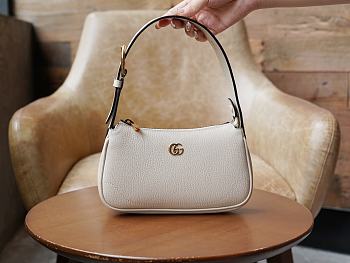  Gucci Aphrodite Shoulder Bag In White 21x12x4cm