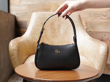  Gucci Aphrodite Shoulder Bag In Black 21x12x4cm