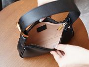  Gucci Aphrodite Shoulder Bag In Black 21x12x4cm - 5