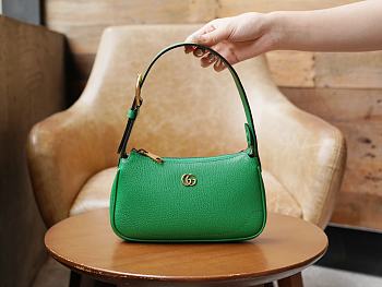  Gucci Aphrodite Shoulder Bag In Green 21x12x4cm