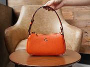  Gucci Aphrodite Shoulder Bag In Orange 21x12x4cm - 1