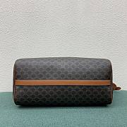 Celine Medium Voyage Bag In Triomphe Canvas With Celine Print Size 50x28x24.5cm - 2