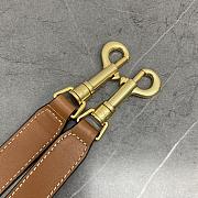 Celine Voyage Bag In Triomphe Canvas Brown Line Size 43x23x21cm - 6