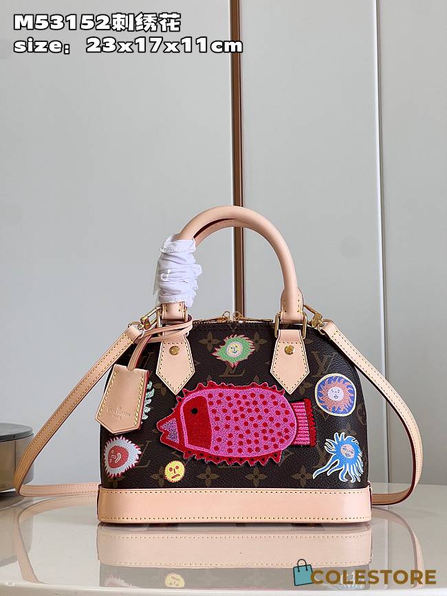 Louis Vuiton x YK Alma 23.5x17.5x11.5cm - 1