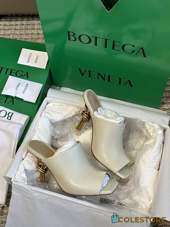 Bottega Veneta Knot Heel Sea Salt Size 35-41cm - 1