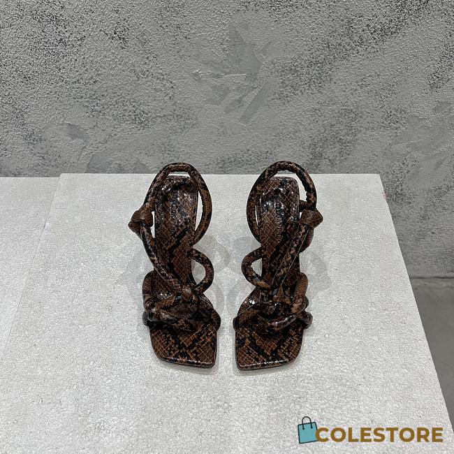 Bottega Veneta Jimbo Slingback Brown Sandal Size EU35-39 - 1