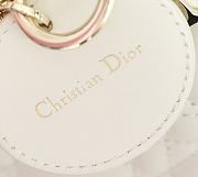 Dior Lady D-Joy Cannage Lambskin Bag White 26cm - 5