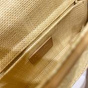 Dior Lady D-JOY Natural Cannage Raffia 26cm - 3