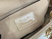 Dior D Joy Patent Cannage Calfskin Size 26x13.5x5.5cm - 3