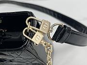 	 Dior D Joy Patent Cannage Calfskin Black Size 26x13.5x5.5cm - 2