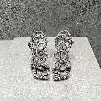 	 Bottega Veneta Jimbo Slingback White Sandal Size EU35-39