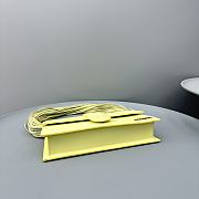 Jacquemus Women's Light Yellow Le Bambino Long Ficiu Shoulder Bag Size 26x14cmv - 6