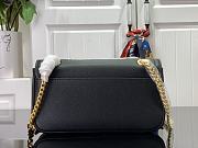 Louis Vuitton Twist Lock Me Chain Bag East West Black Size 23.5x14x6cm - 6