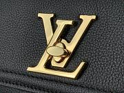 Louis Vuitton Twist Lock Me Chain Bag East West Black Size 23.5x14x6cm - 3