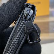 Louis Vuitton Aerogram Pocket Organizer Black Size 12x7x1.5cm   - 5
