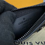 Louis Vuitton Aerogram Pocket Organizer Black Size 12x7x1.5cm   - 2