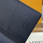 	 Louis Vuitton Aerogram Pocket Organizer Black 19x10x2cm - 4