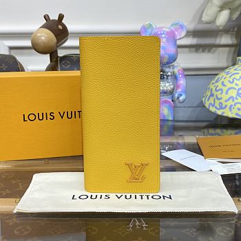 Louis Vuitton Aerogram Pocket Organizer Yellow 19*10 