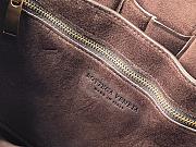 Bottega Veneta Padded Handbag Brown Velvet Size 27x10x18cm - 6