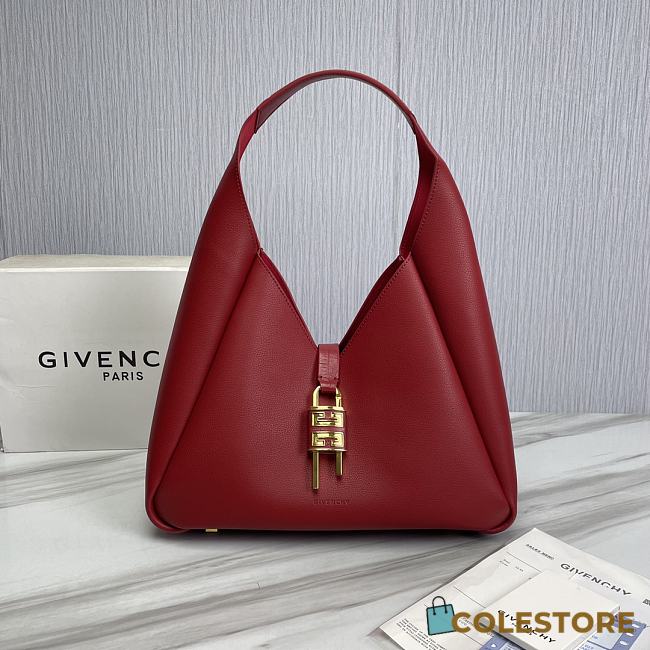 	 Givenchy Hobo Bag Red Size 31x15x43cm - 1