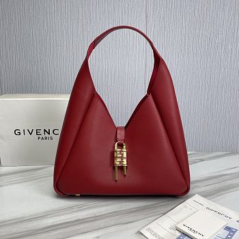 	 Givenchy Hobo Bag Red Size 31x15x43cm