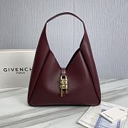 Givenchy Hobo Bag Dark Red Size 31x15x43cm - 1