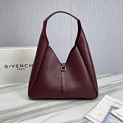 Givenchy Hobo Bag Dark Red Size 31x15x43cm - 6