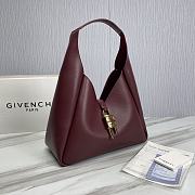 Givenchy Hobo Bag Dark Red Size 31x15x43cm - 5