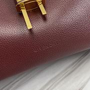 Givenchy Hobo Bag Dark Red Size 31x15x43cm - 4