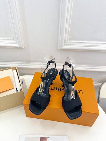 Louis Vuitton Heels Black Size 35-39cm Heigh 6.5cm