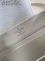 Louis Vuitton Capucines Mini White M22375 Size 21x14x8cm - 2