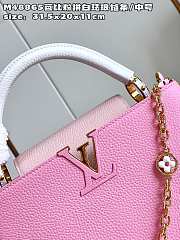 	 Louis Vuitton Capucines Pink Size 31.5 x 20 x 11 cm - 3