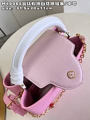 	 Louis Vuitton Capucines Pink Size 31.5 x 20 x 11 cm - 6