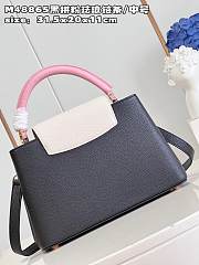 	 Louis Vuitton Capucines Black Size 31.5x20x11cm  - 2
