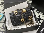 Chanel Lambskin Cross Body Bags 19CM Women Chain Bags - 2
