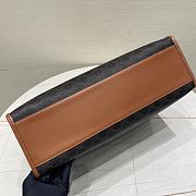 CELINE Womens Thais Cloth Handbag 43x30x10cm - 5