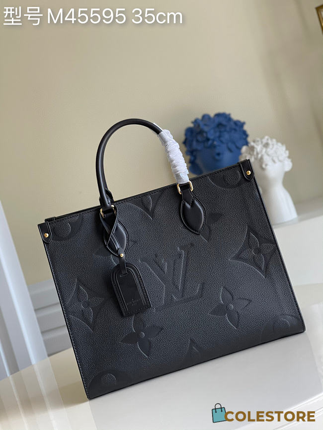	Louis Vuitton OnTheGo MM Monogram Empreinte Leather Size 35 - 1