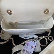 	 Chanel Fall 2023 Camellia White Size 20cm - 3